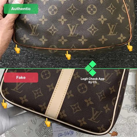 louis vuitton emilie monogram fake vs authentice|louis vuitton counterfeit id.